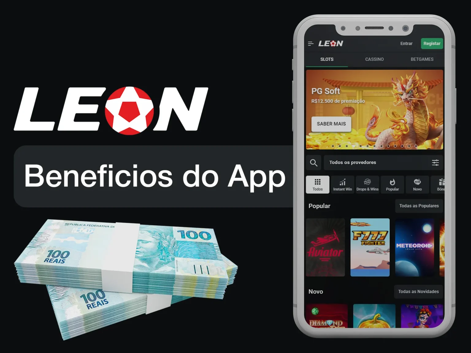Avantages de l application Leonbet