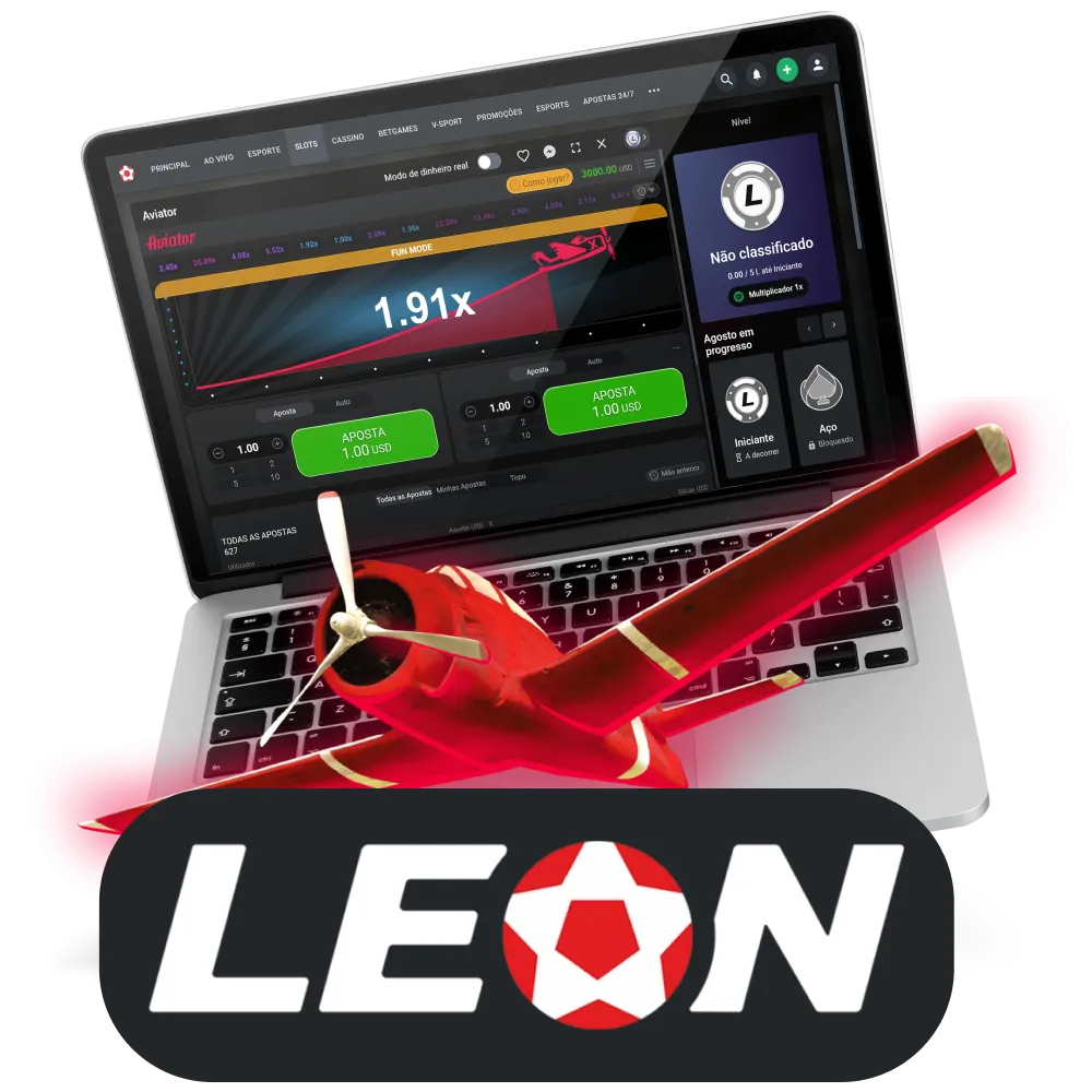 Register on LeonBet and play Aviator on money.